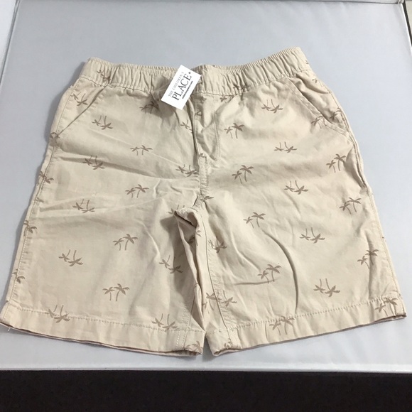 The Children's Place 100% Cotton, Cream and Tan Kids Matching Set - Picture 2 of 13